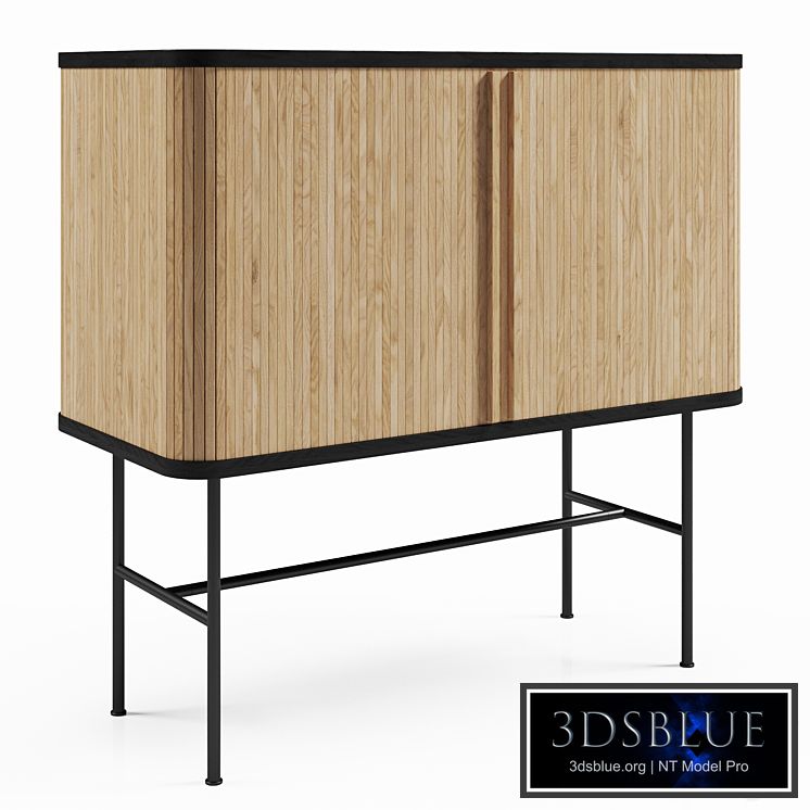 H&M Cabinet with shutter doors