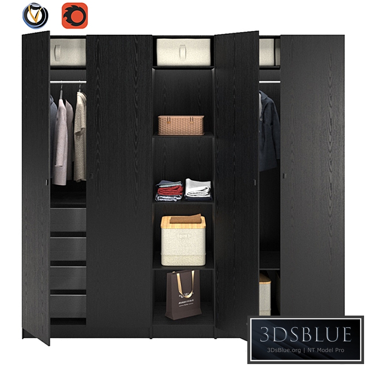 Wardrobe_Paks_IKEA_forsan