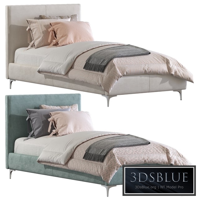 Bed Andes Deco Upholstered Bed 2