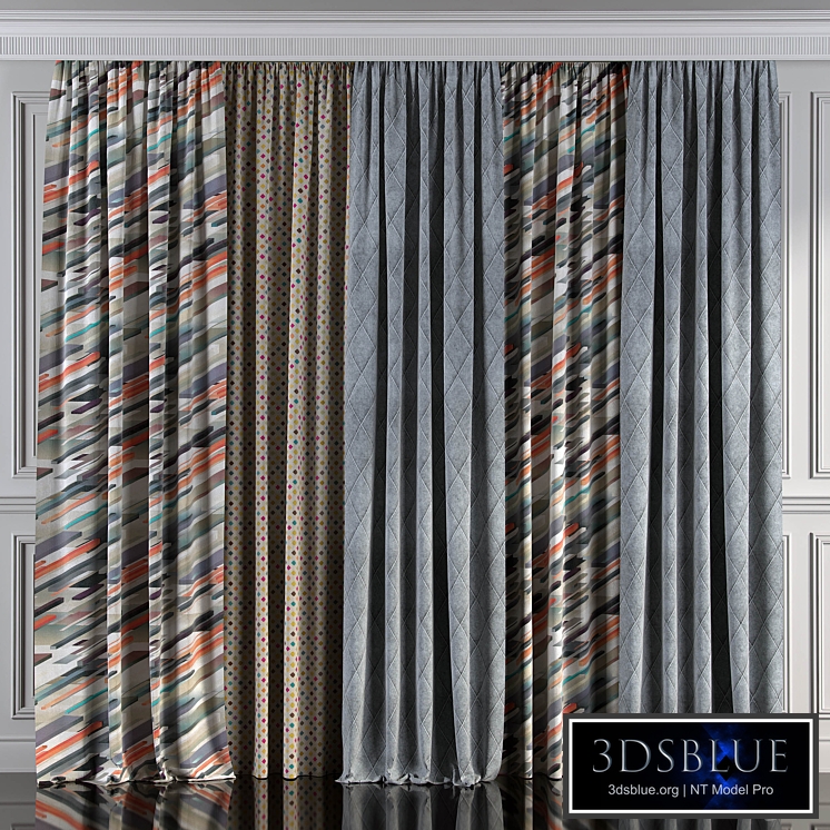 Curtains with window 84