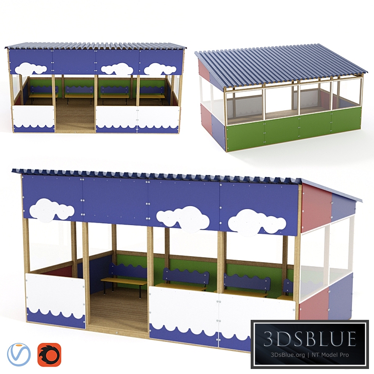 Our Yard. Shade canopy