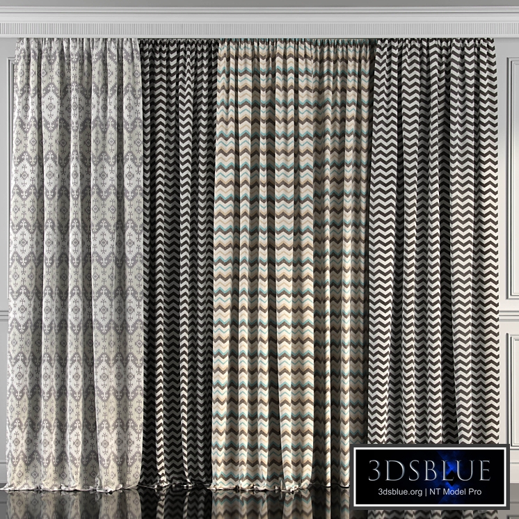 Curtains with window 90