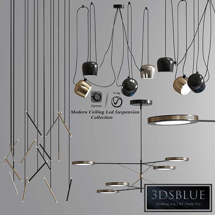 Modern Ceiling Led Suspension Collection