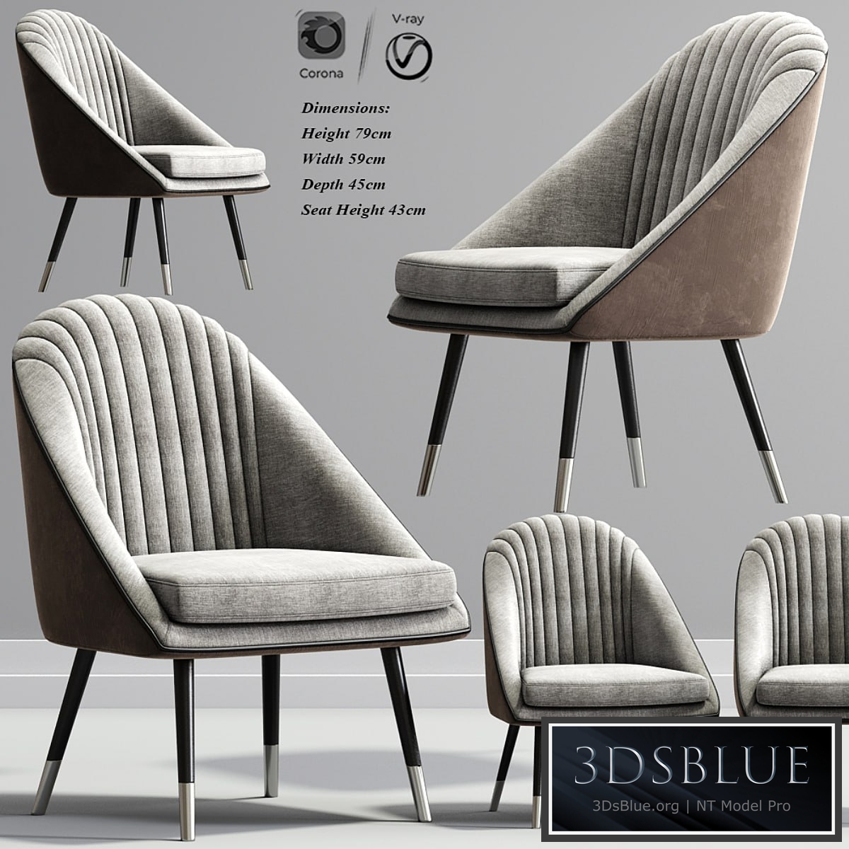 Cult Audrey Occasional Tub Lounge Chair