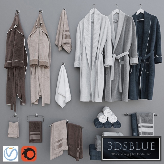 Bathrobe set 4