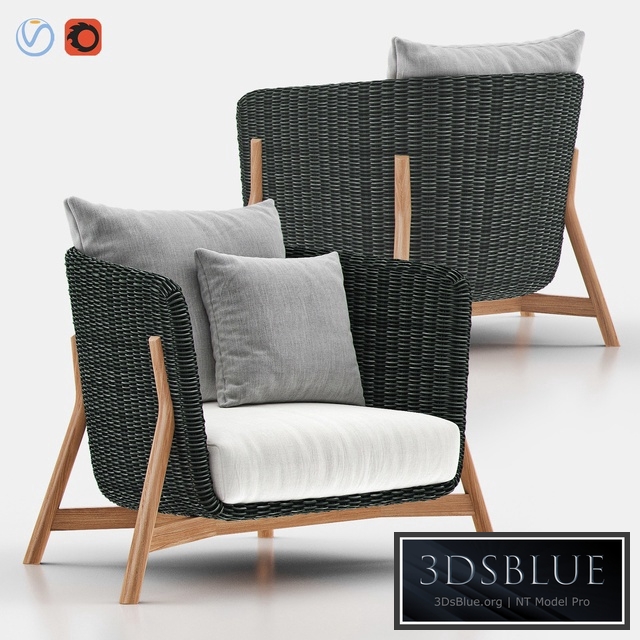 ROUND SILLON Armchair - POINT