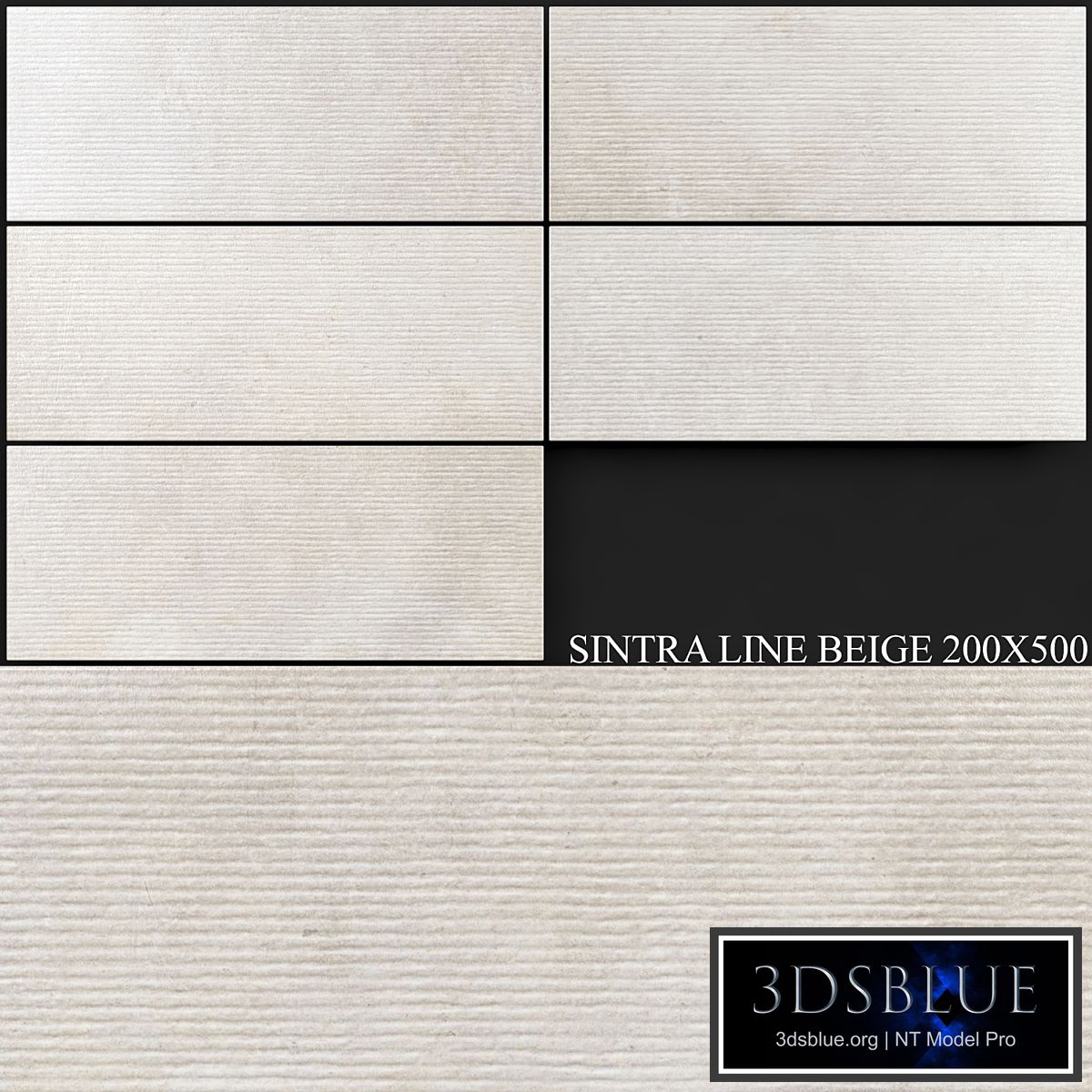 Keros Sintra Line Beige 200x500