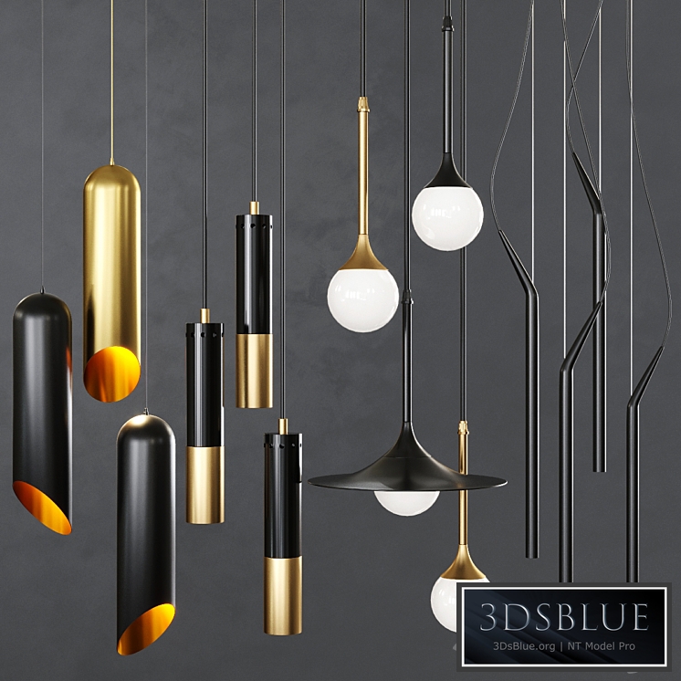 Pendant lights set 046