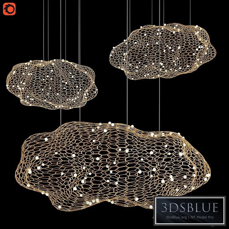 Chandelier Hanging Clouds