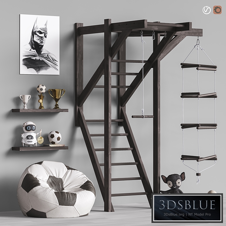 Toys and furniture set 80