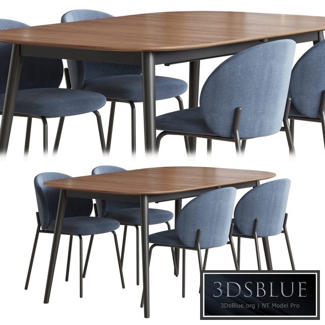 Kingston table Princeton chair Boconcept