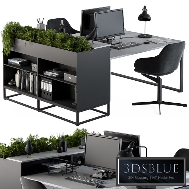 Office Furniture - employee Set 15