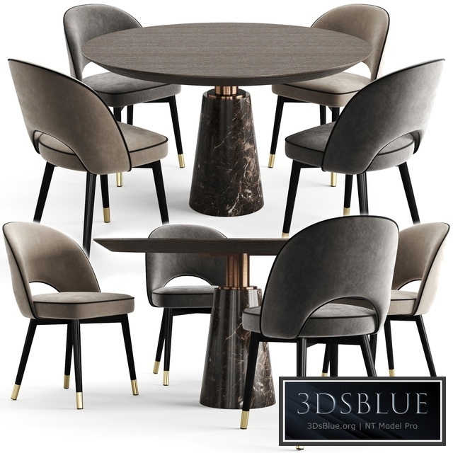 Eichholtz Dining Table Genova And Chair Cliff