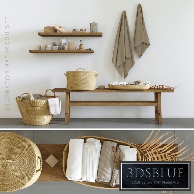 Decorative set for bathroom # 9