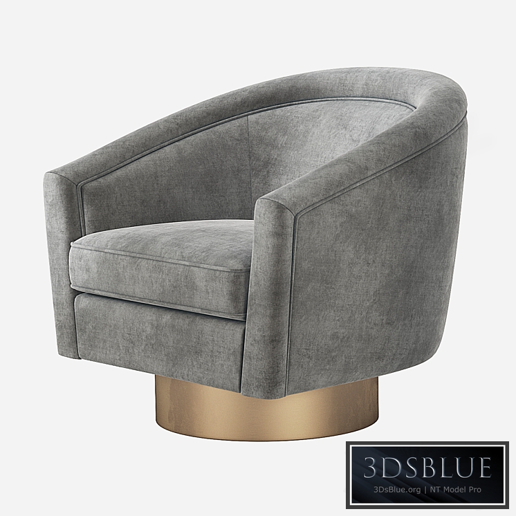 Eichholtz Catene Swivel Barrel Chair