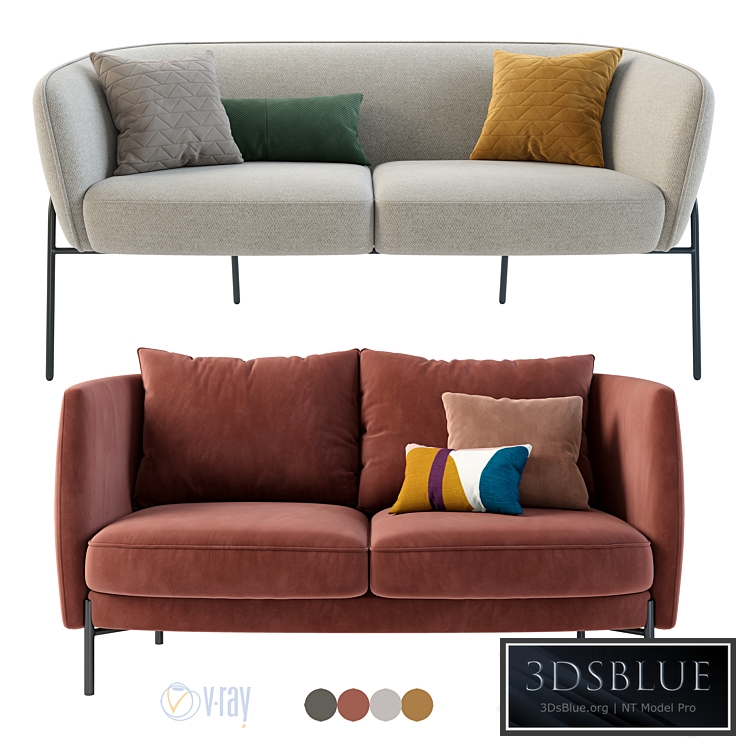 La Redoute. Laika sofa. AM.PM. Arcus sofa.