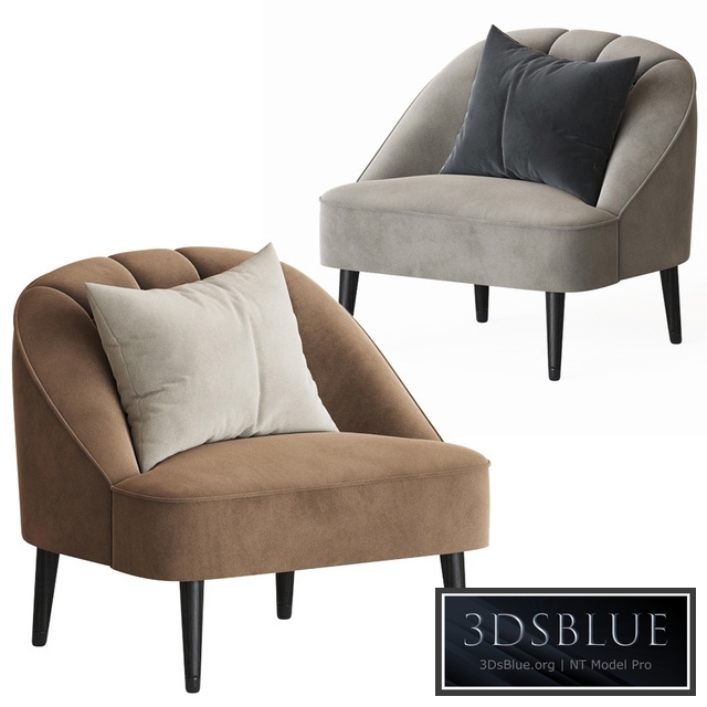 Margot accent armchair made