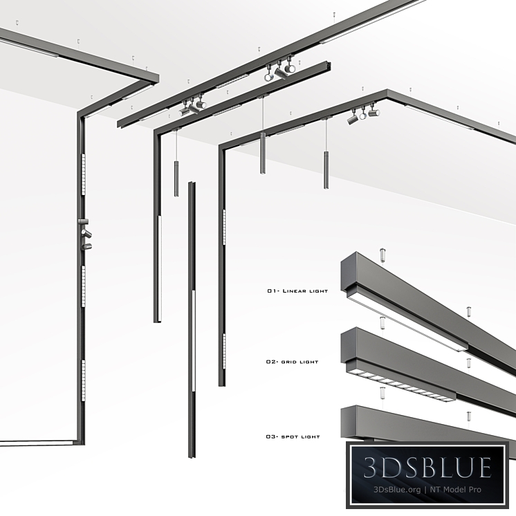 Magnetic -Track-light