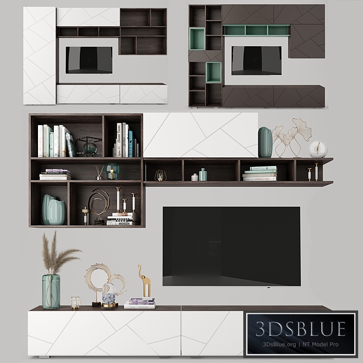 Lazurit Selesta Lazurite Celeste TV wall