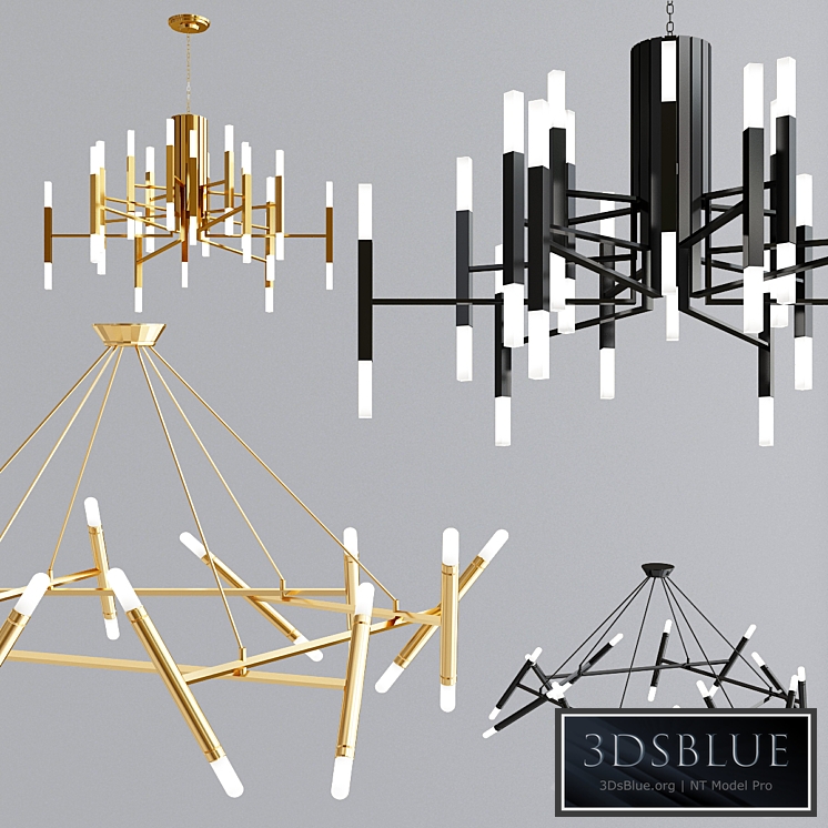 Le Petite and Nordic chandelier collection