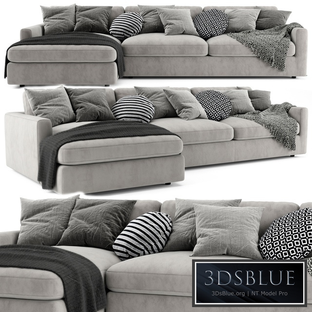 Linteloo Fabio Chaise Longue Sofa