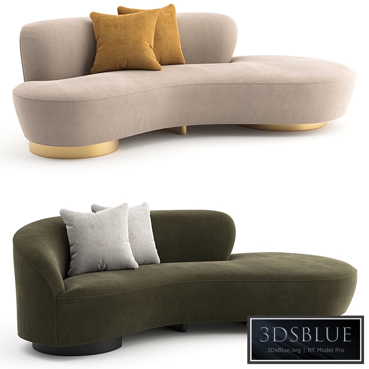 Shorty Sofa by Vladimir Kagan