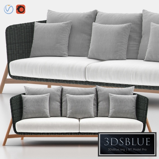 ROUND Sofá 3 - POINT