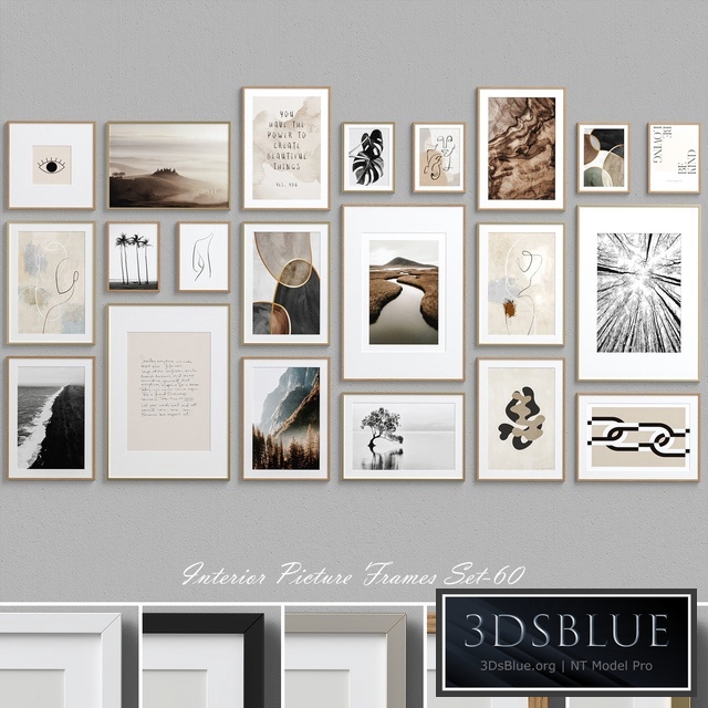 Interior Picture Frames Set-60