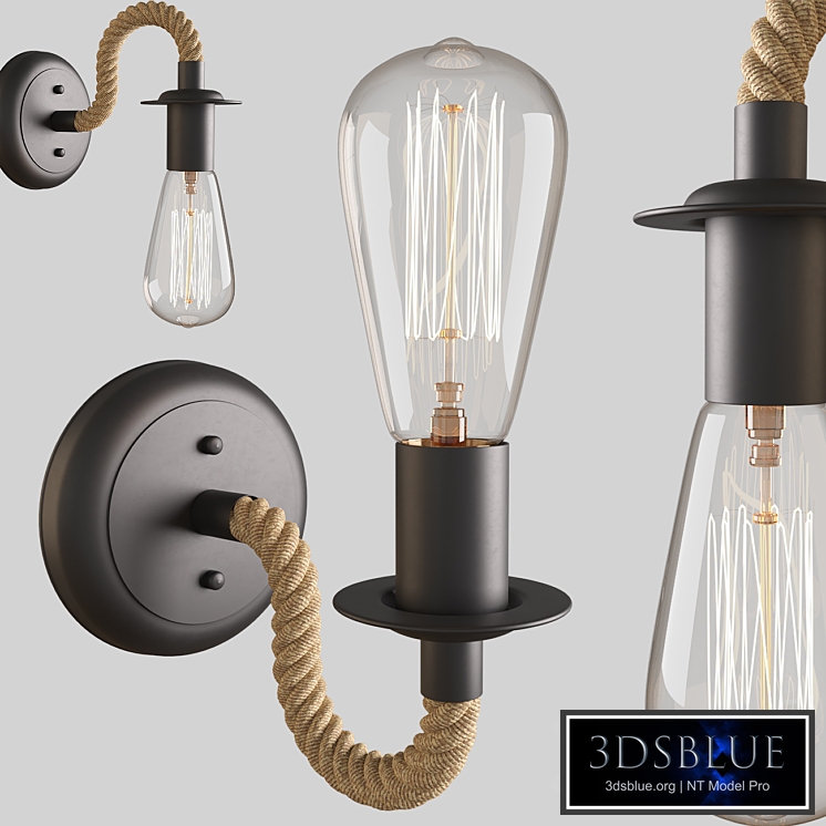 Retro wall lamp sconce