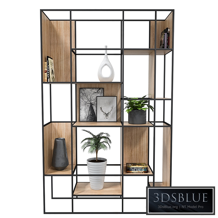 Loft shelving unit