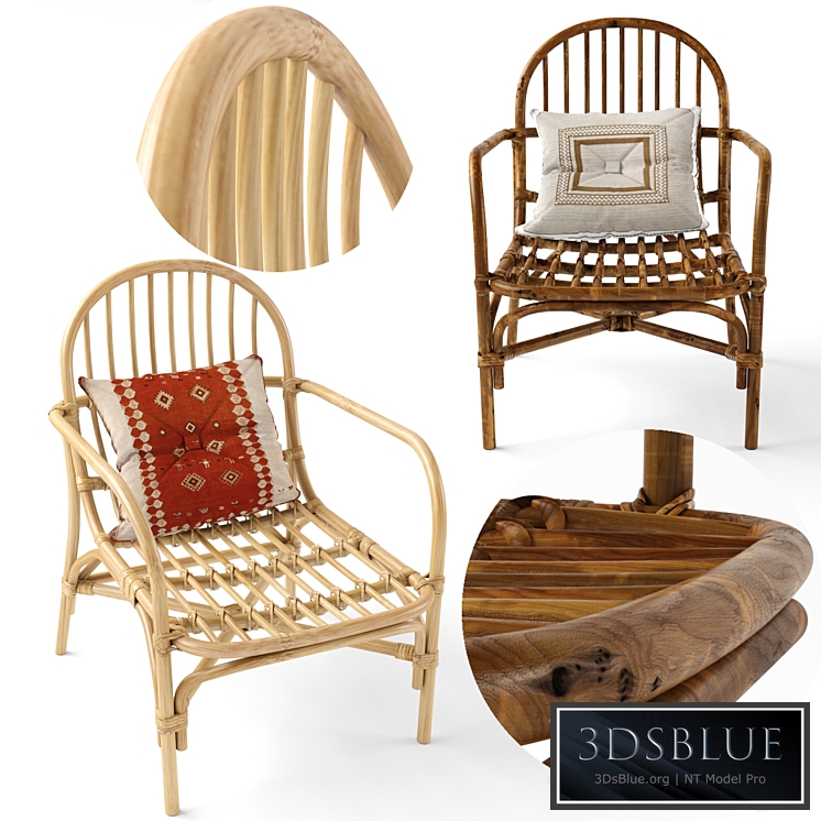 Mina natural Rattan Chair