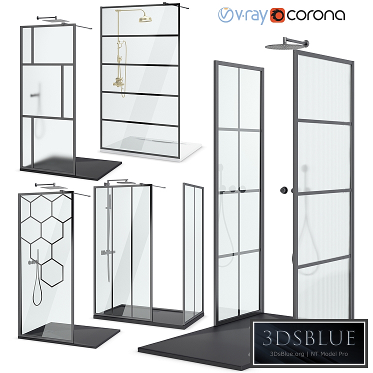 Shower panels West One Bathrooms set 109