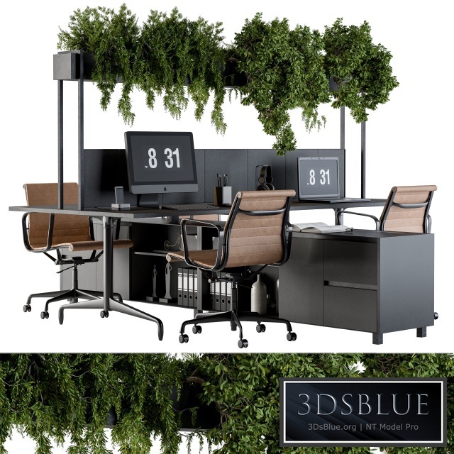 Office Furniture - employee Set 16