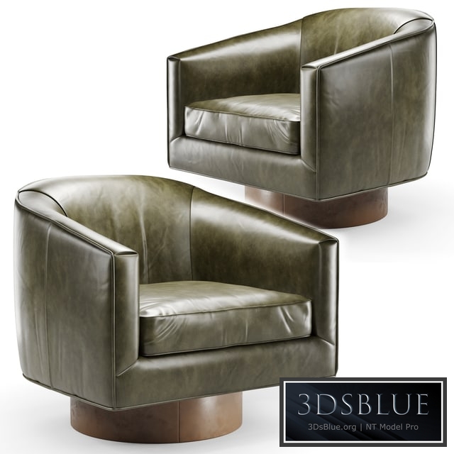 Armchair Bianca Return Swivel