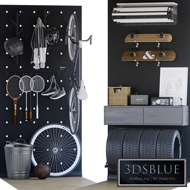 Decorative filling for the balcony