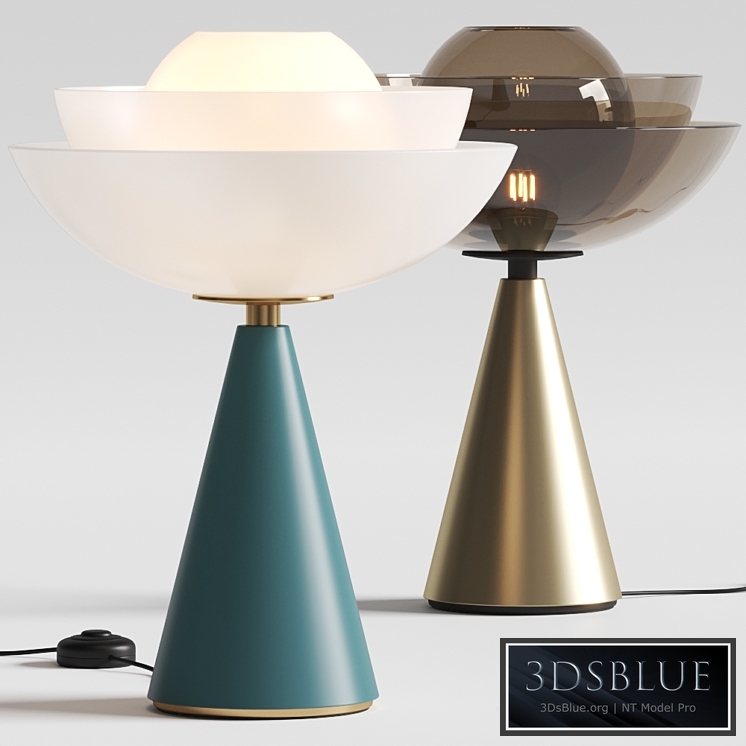 Mason Editions Lotus Table Lamps