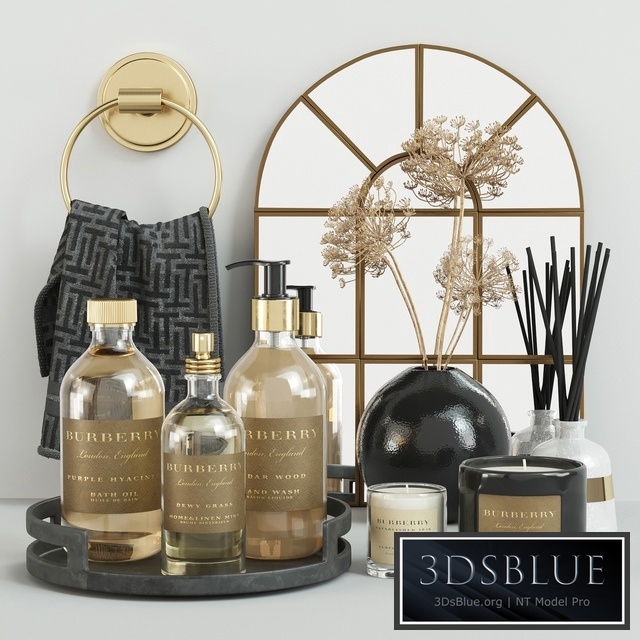 Burberry Bathroom Set