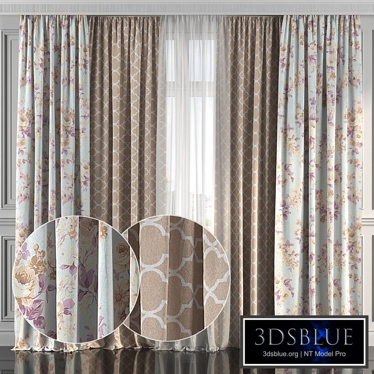 Curtains with window 151