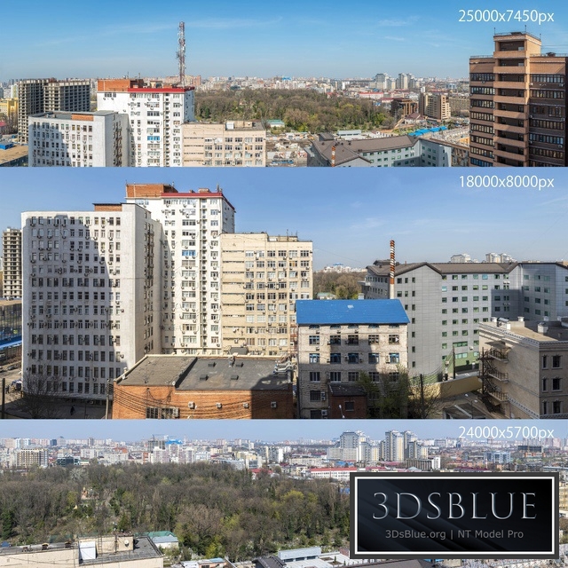 Panorama of the city of Krasnodar
