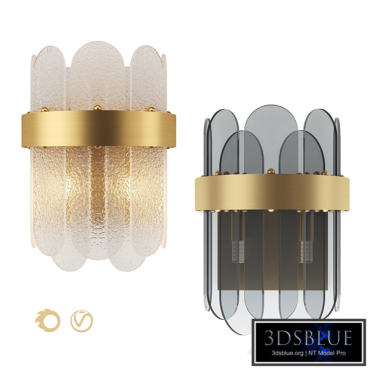 Sconce Blount Raised Wall Lamp, Blount Smokey Wall Lamp, Loft Concept