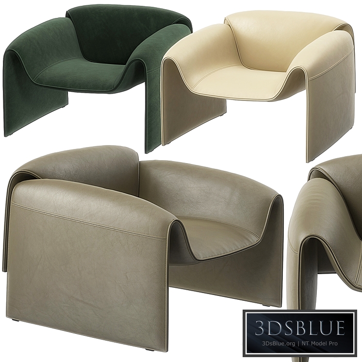 LE CLUB Armchair by Poliform