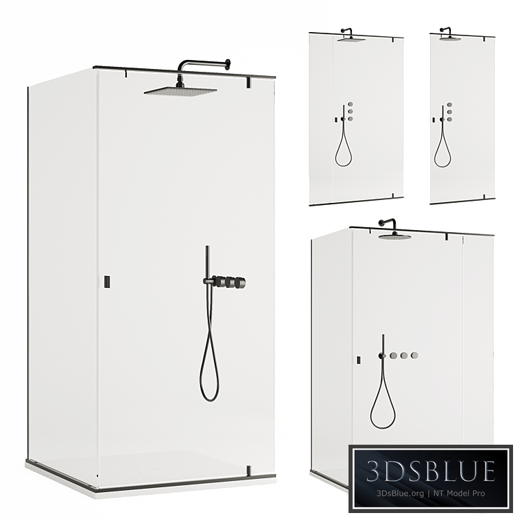 Agape Plan-A showers + Falper Acquiferolt