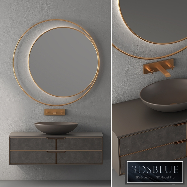 Modern Bathroom Cabinet | No. 104