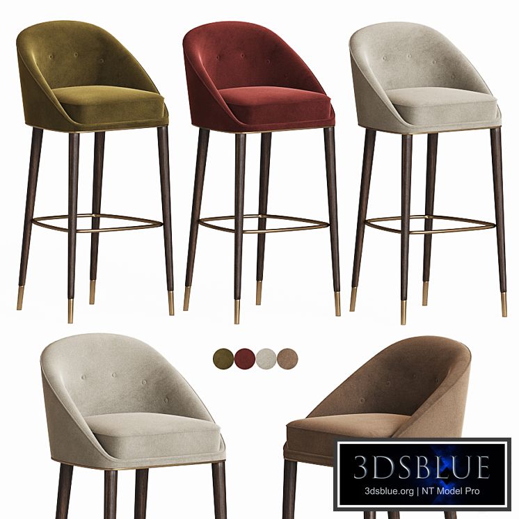 Malay Bar Stool Brabbu