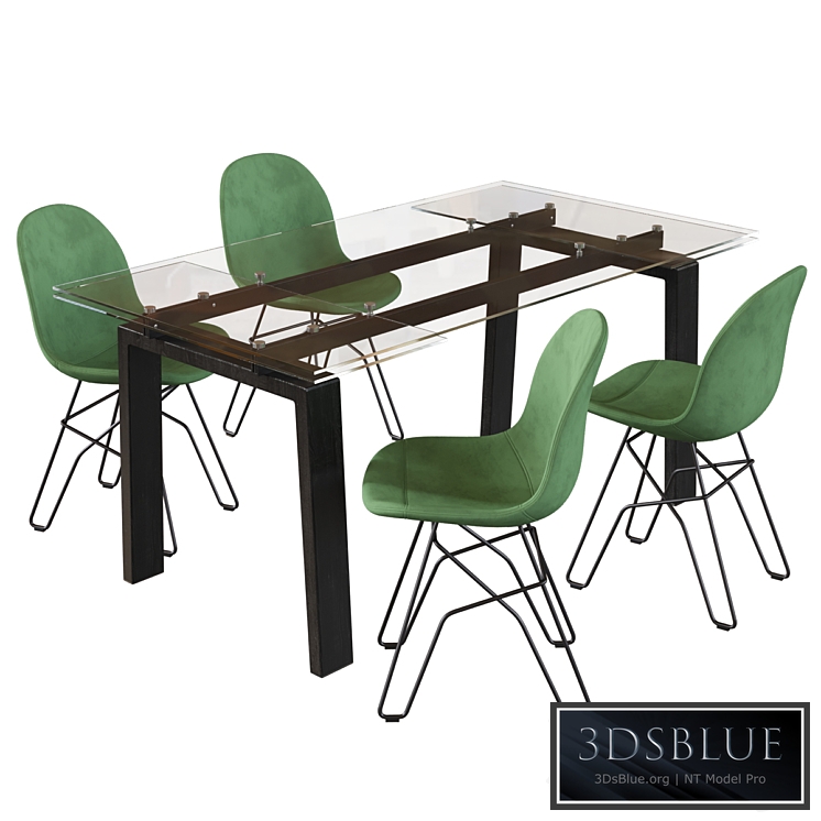 Connubia Academy Chair | Connubia Zeffiro Table