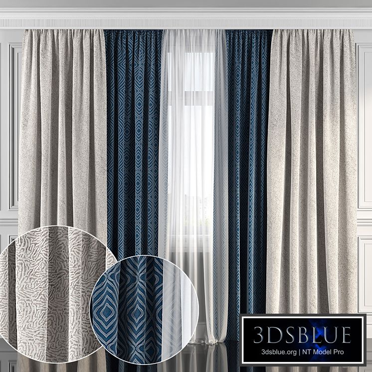 Curtains with window 176