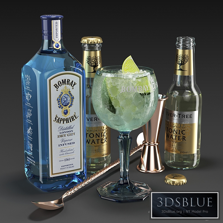 Bombay Sapphire Cocktail Set