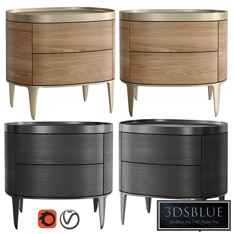 Poliform Gentleman Night Table