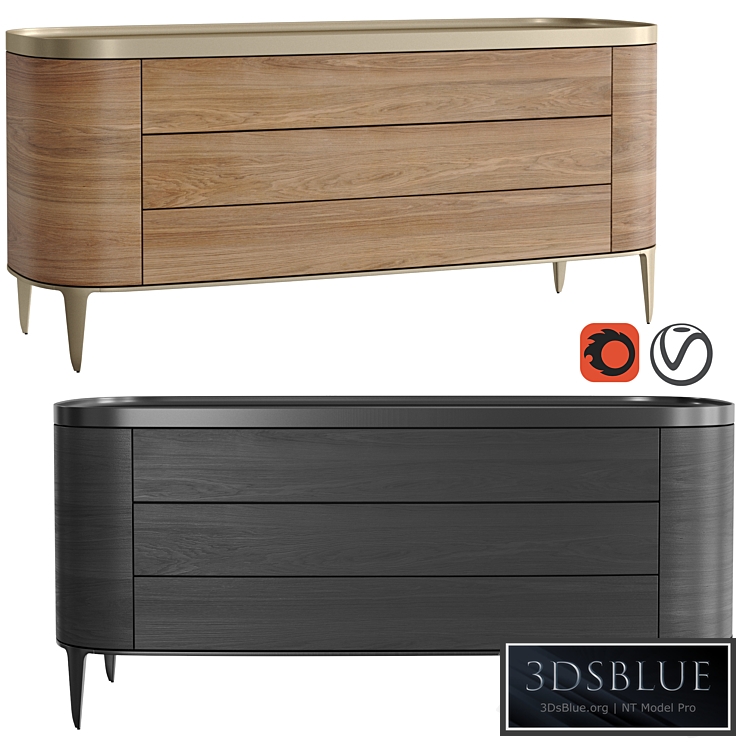 Poliform Gentleman Chest of Drawers