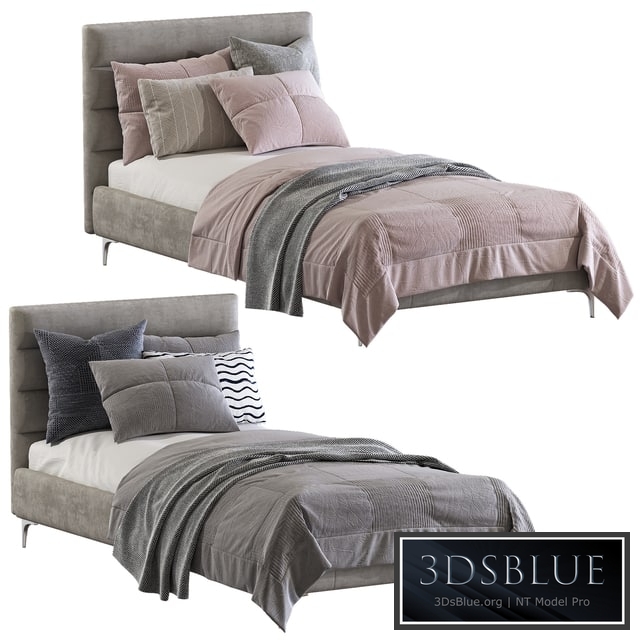 Bed Pfeiffer Upholstered Bed 3